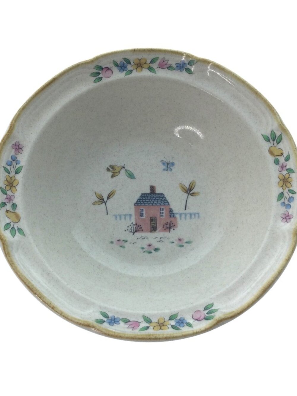 Vintage Japan International Heartland Bowl Farm Country